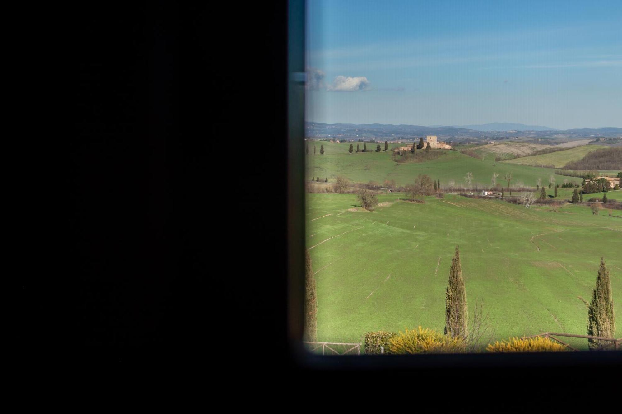 Sunflower Con Vista Su Siena Villa Corsano  Exterior photo